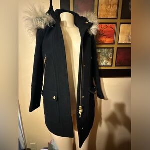 Black Jcrew coat ,very good quality.